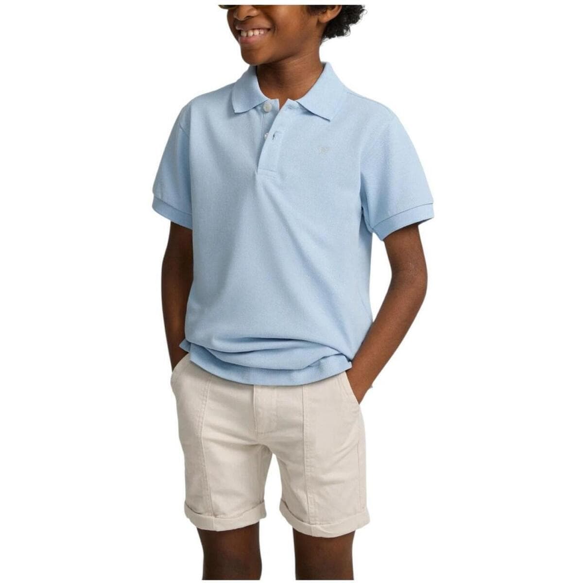 Boys' Polo Shirts Silbon Blue