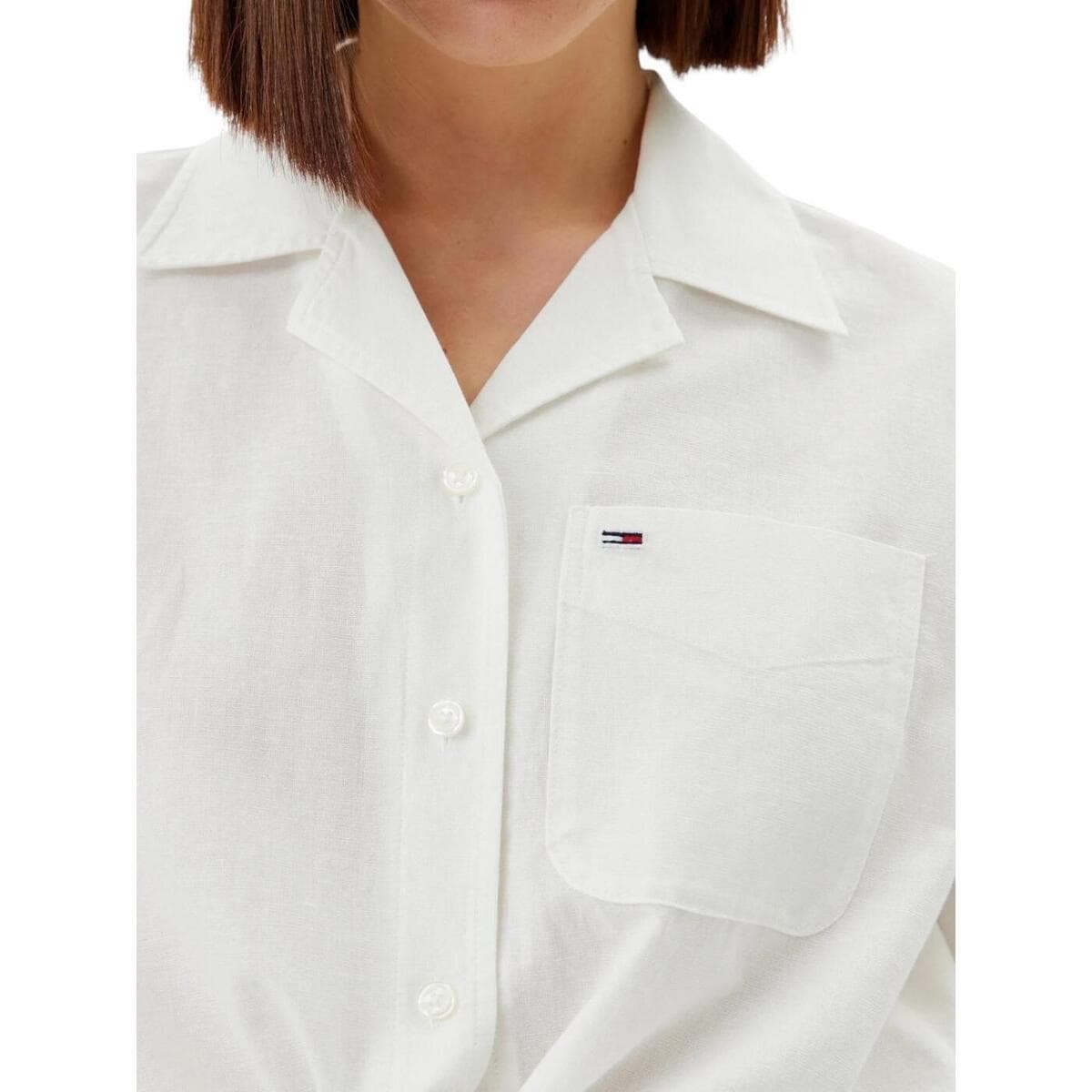 Women's T-Shirts Tommy Hilfiger White