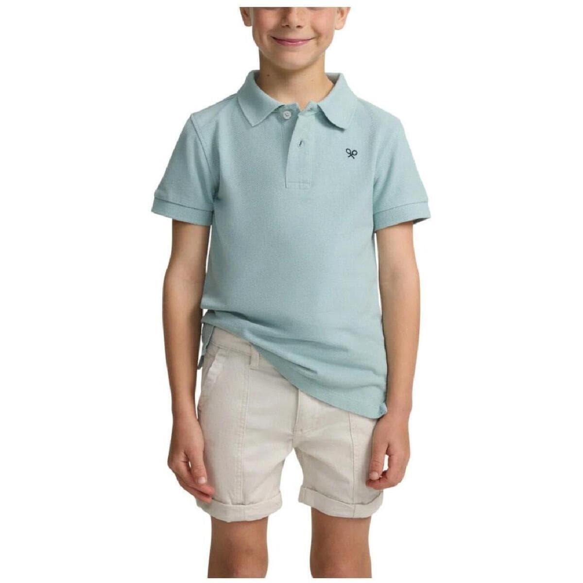 Boys' Polo Shirts Silbon Blue
