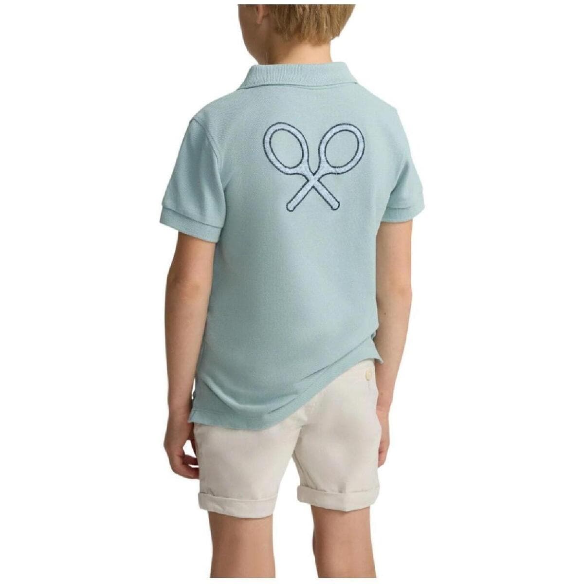 Boys' Polo Shirts Silbon Blue
