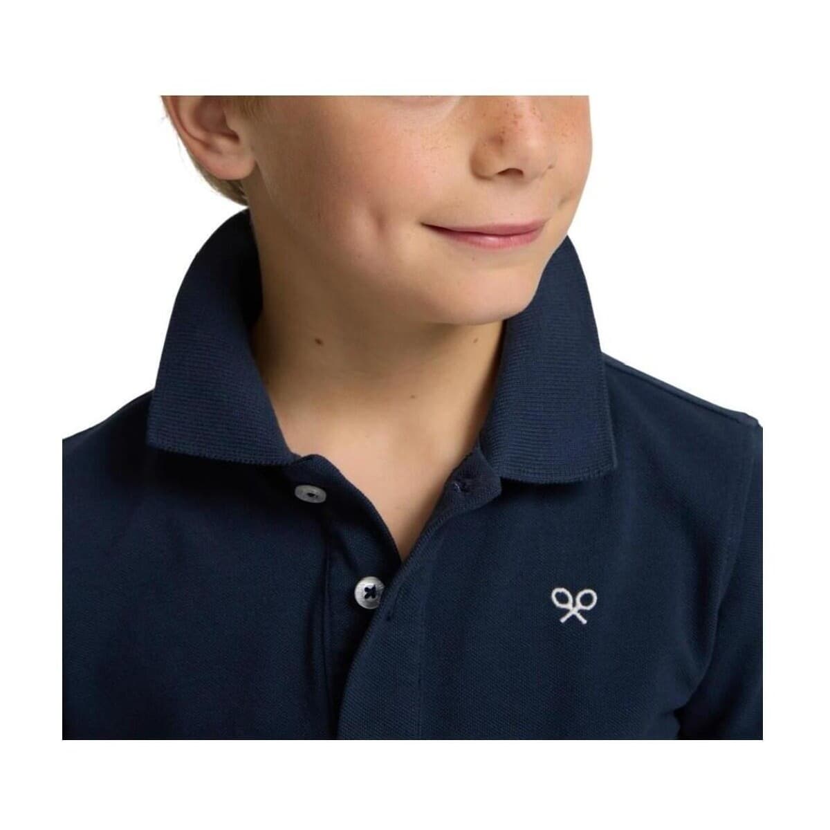 Boys' Polo Shirts Silbon Blue