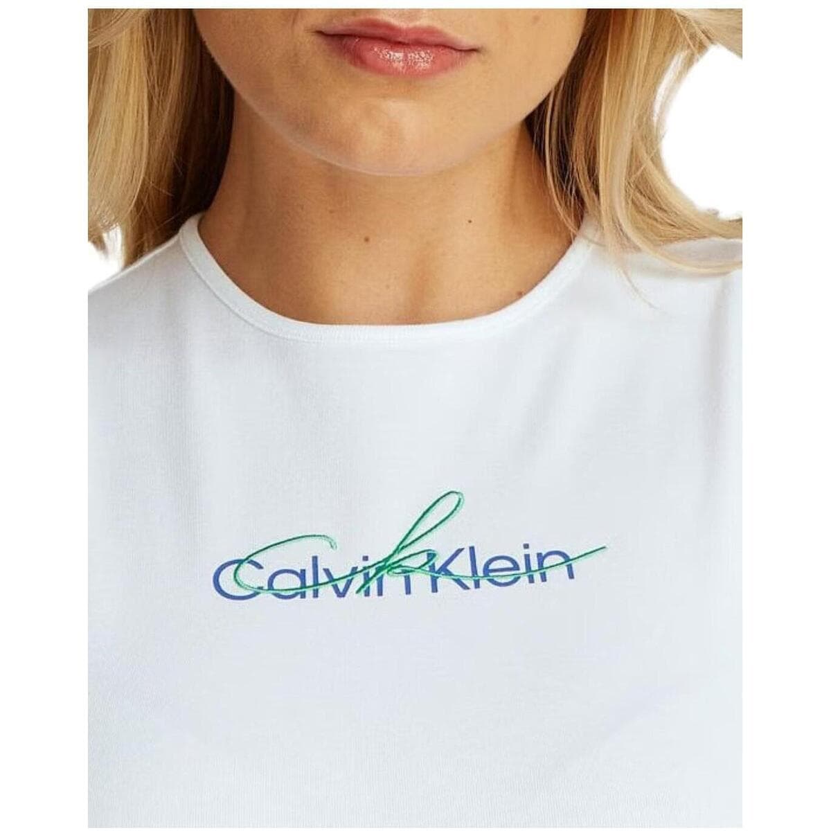 Women's T-Shirts Calvin Klein White