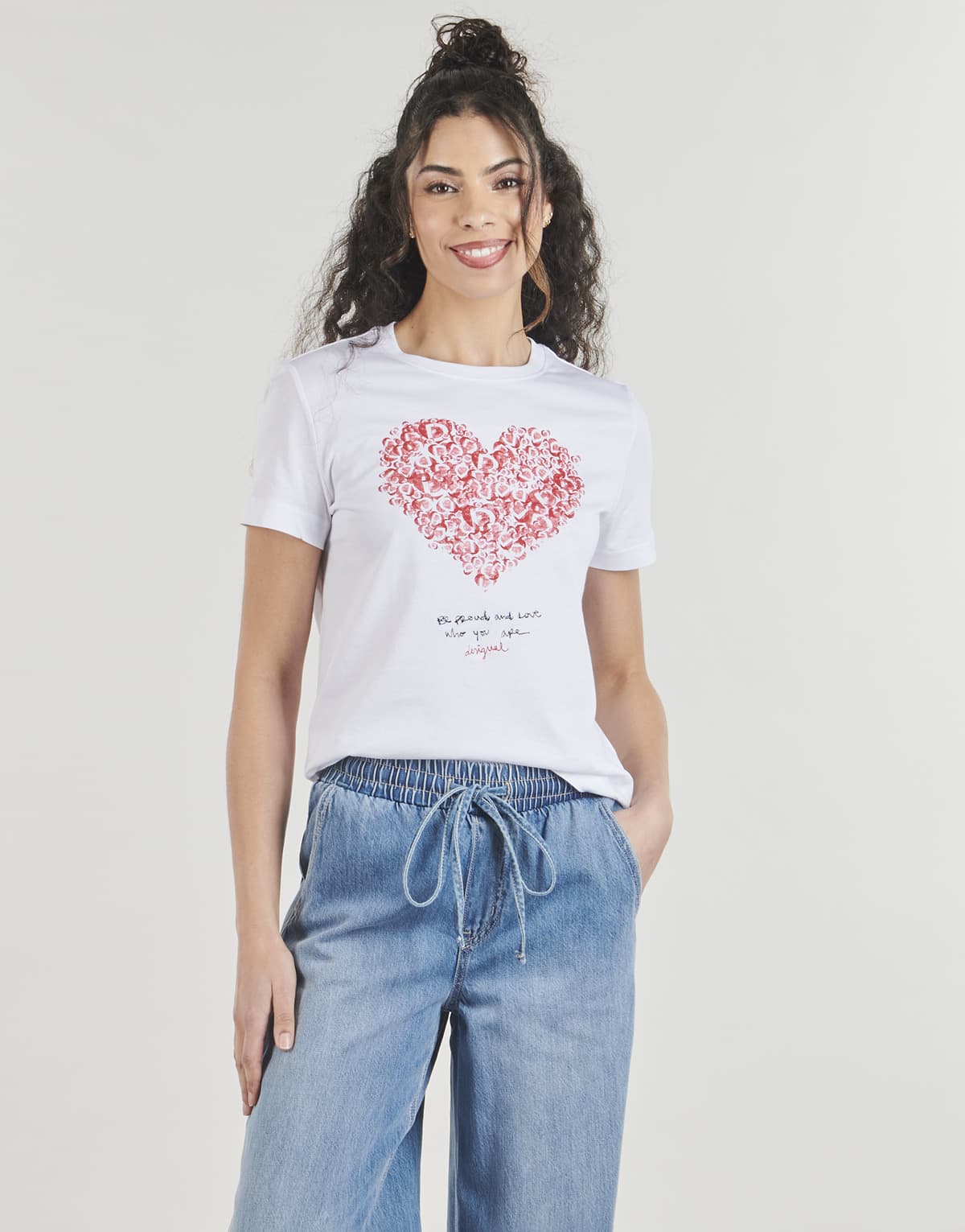 Women's T-Shirts Desigual White