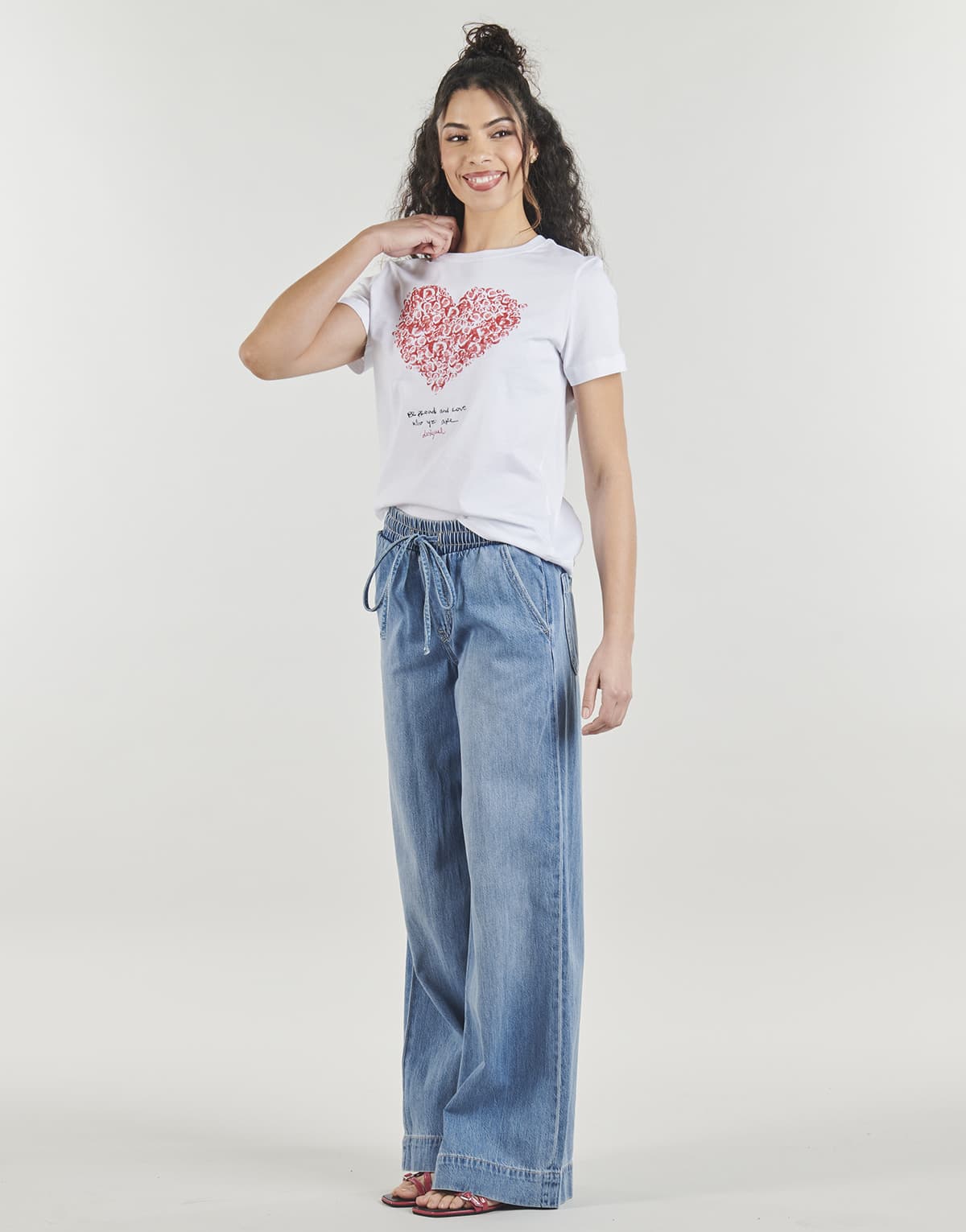 Women's T-Shirts Desigual White