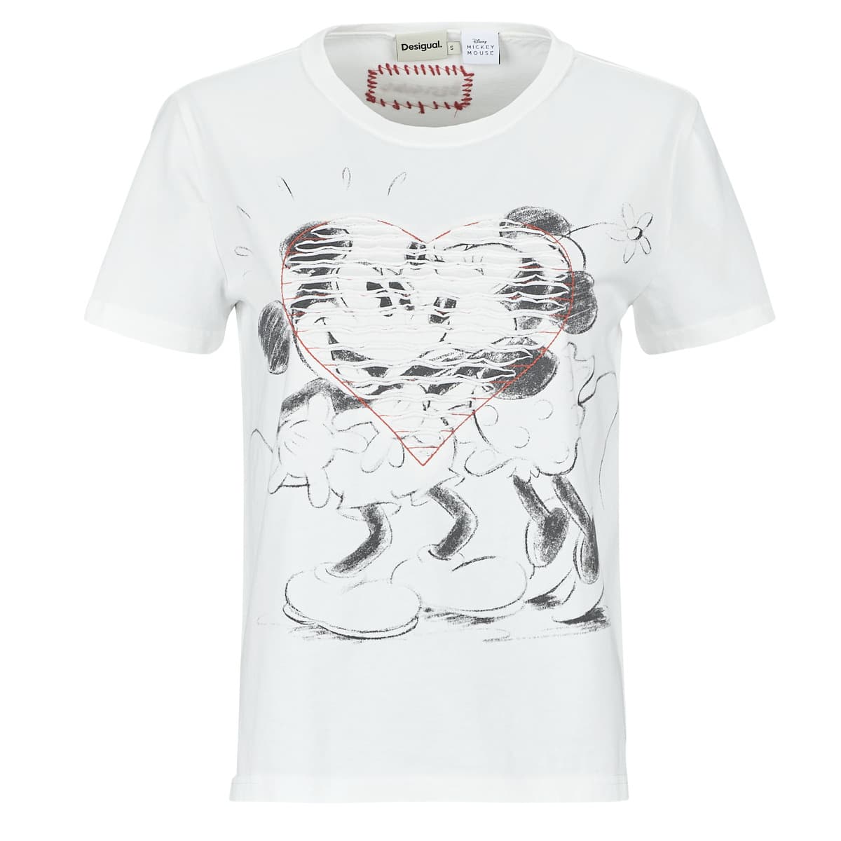 Women's T-Shirts Desigual White