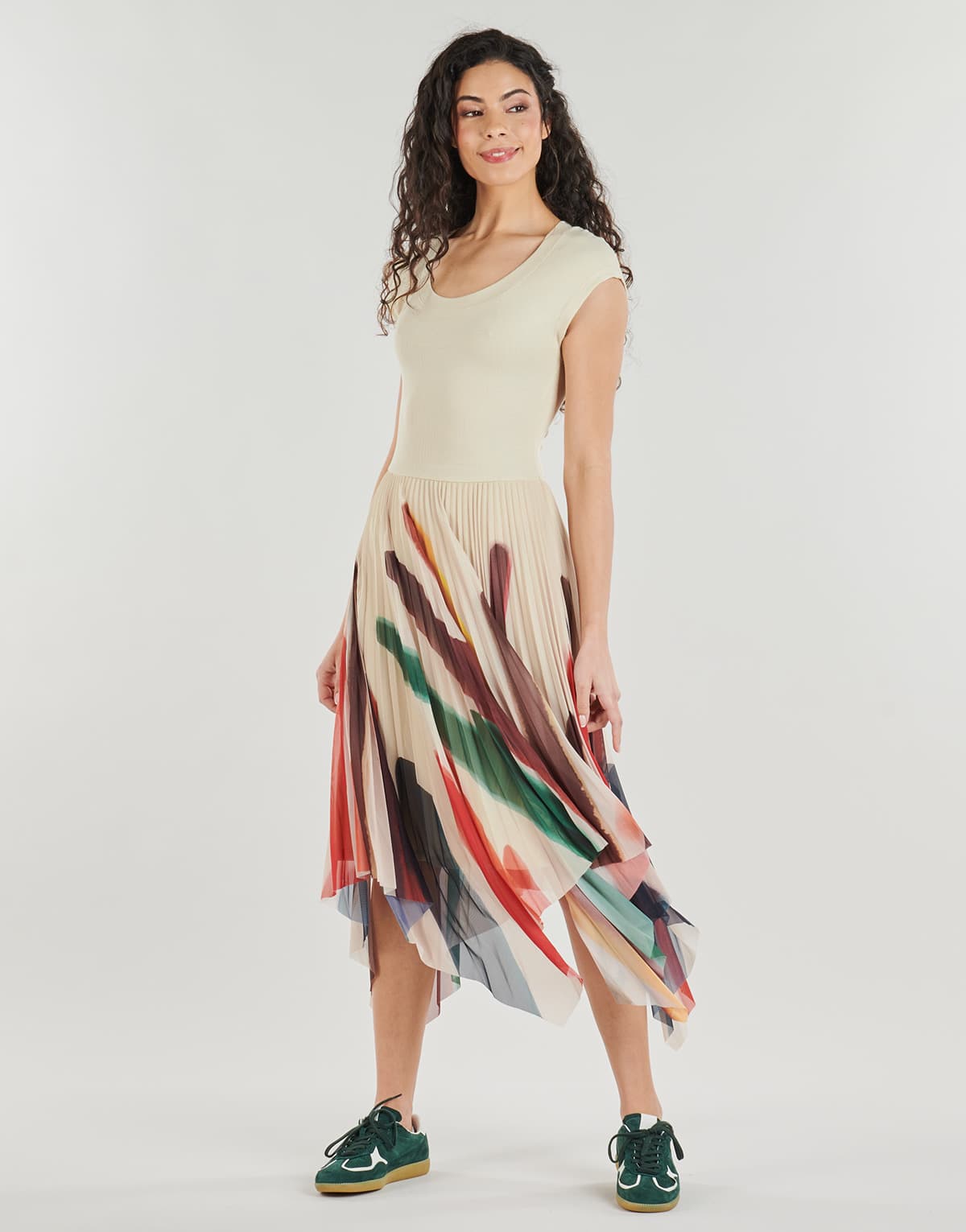 Women's Dresses Desigual Beige