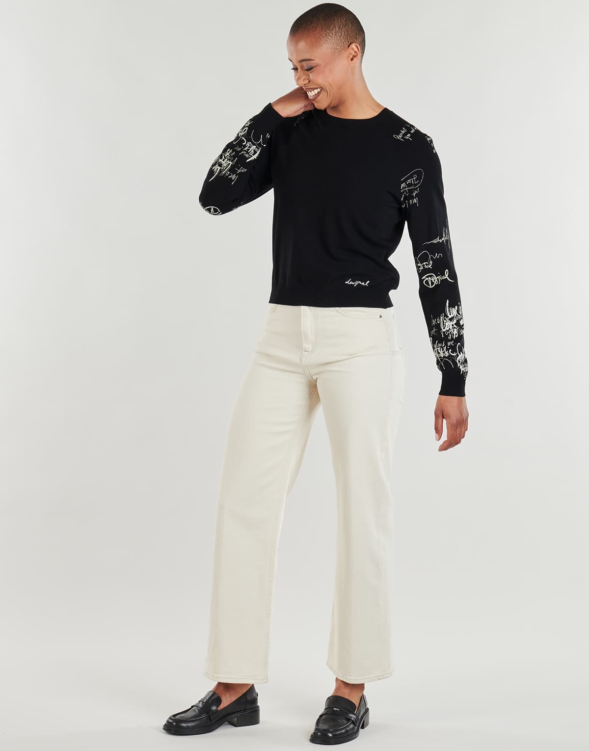 Women's Sweaters Desigual Black