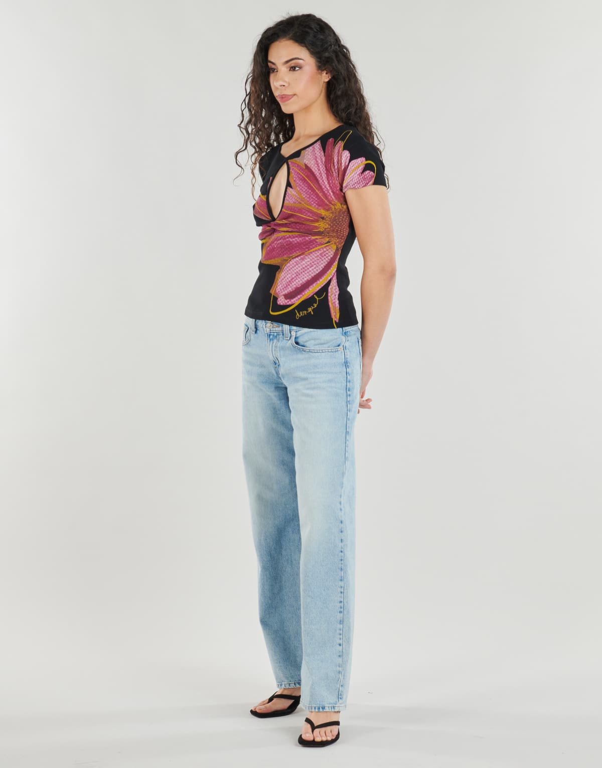 Women's T-Shirts Desigual Multicolor