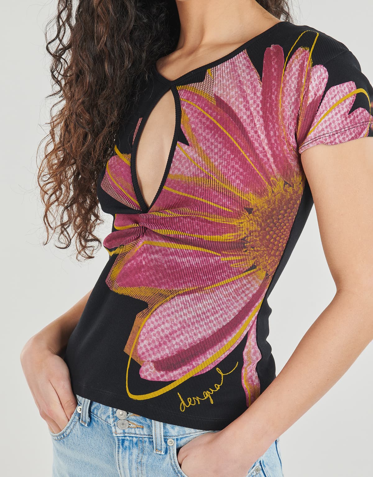 Women's T-Shirts Desigual Multicolor