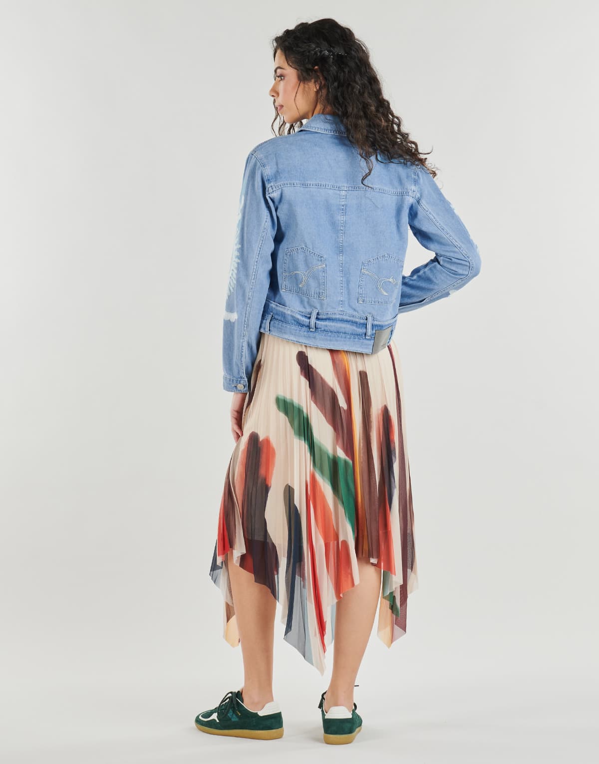 DESIGUAL CHAQ_BORDER ΜΠΟΥΦΑΝ ΓΥΝΑΙΚΕΙΟ 26SWED04-5053 DenimBlue