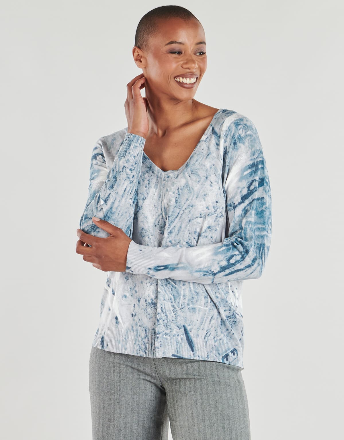 Women's Sweaters Desigual Blue