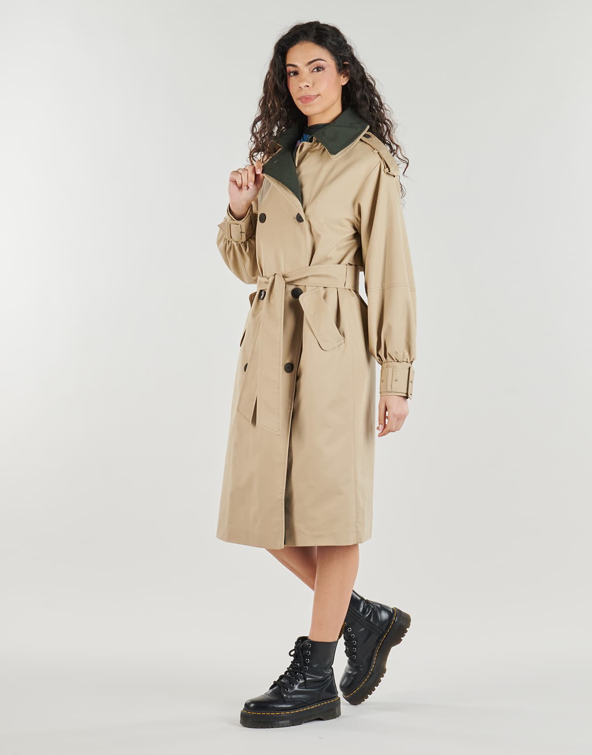 Women's Coats Desigual Beige