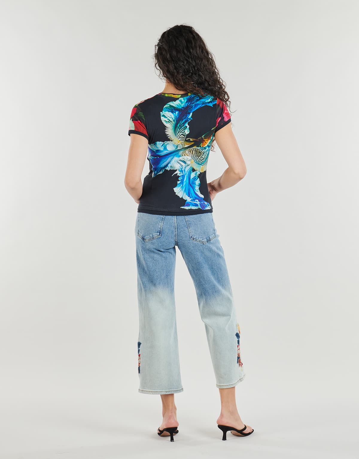 Women's T-Shirts Desigual Multicolor