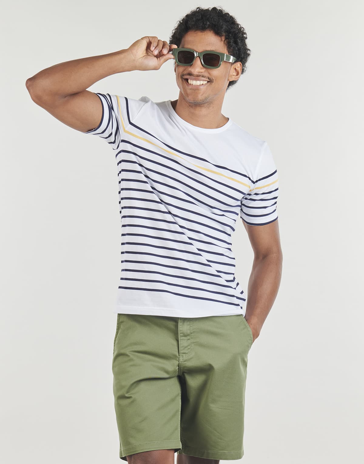 Men's T-Shirts Armor Lux White