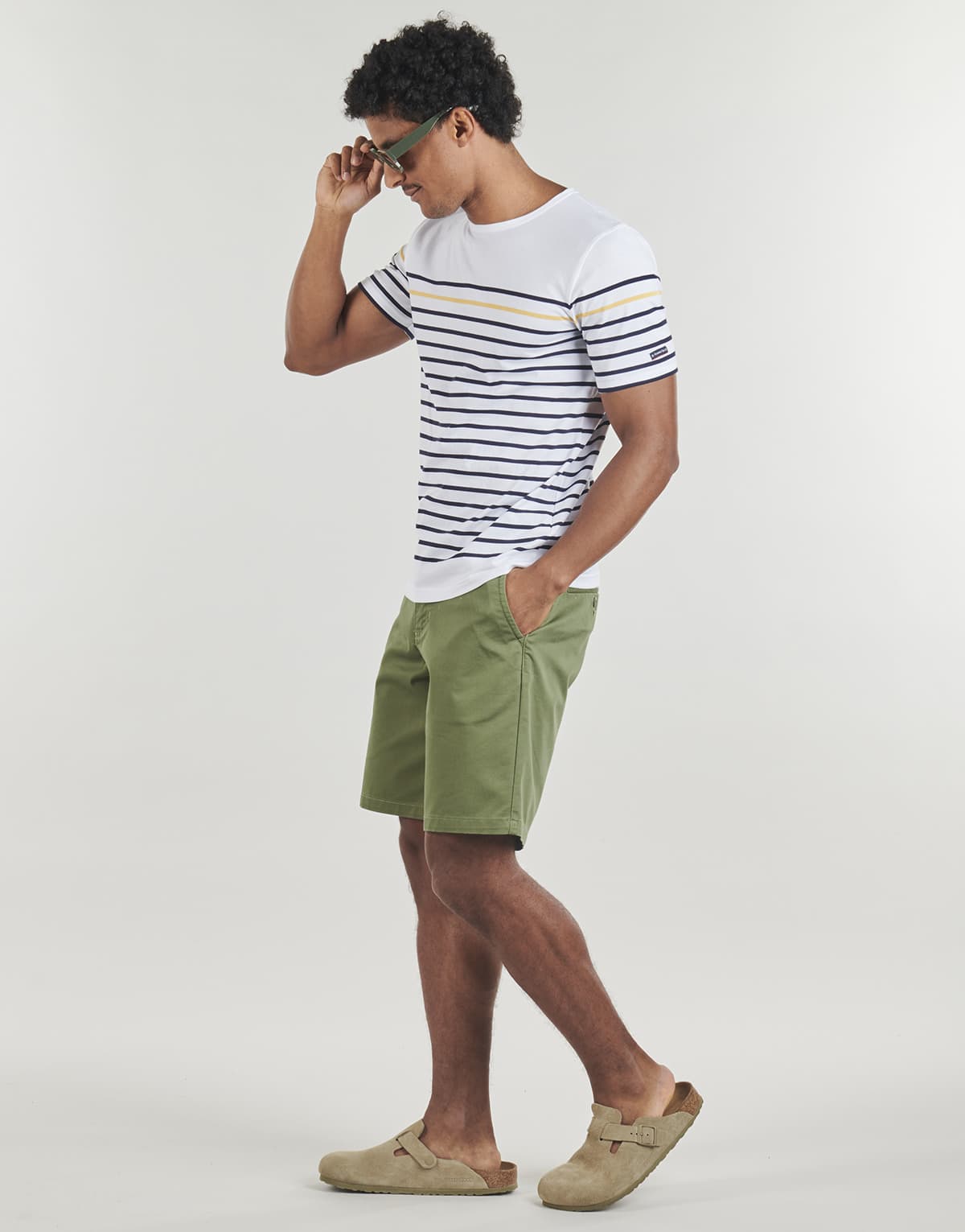 Men's T-Shirts Armor Lux White