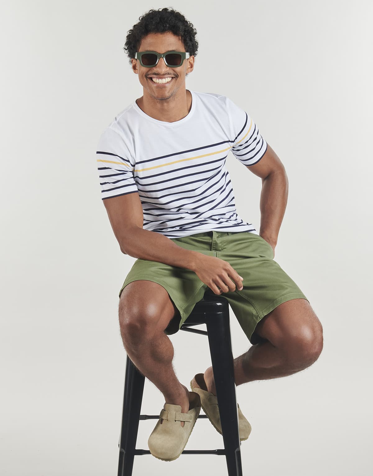 Men's T-Shirts Armor Lux White