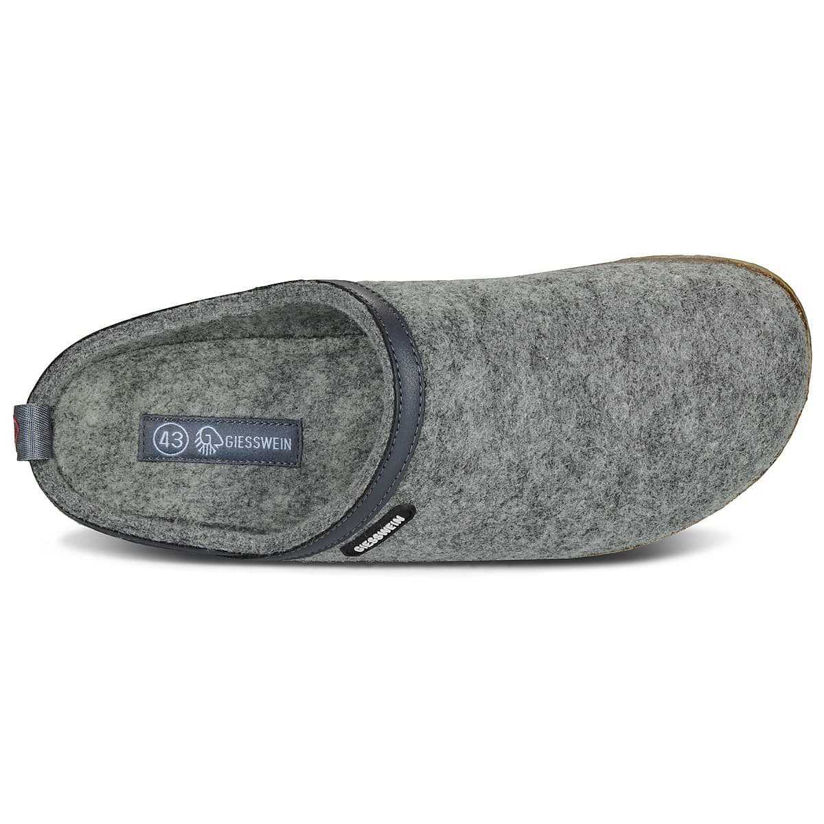 Men's House Slippers Giesswein Gray