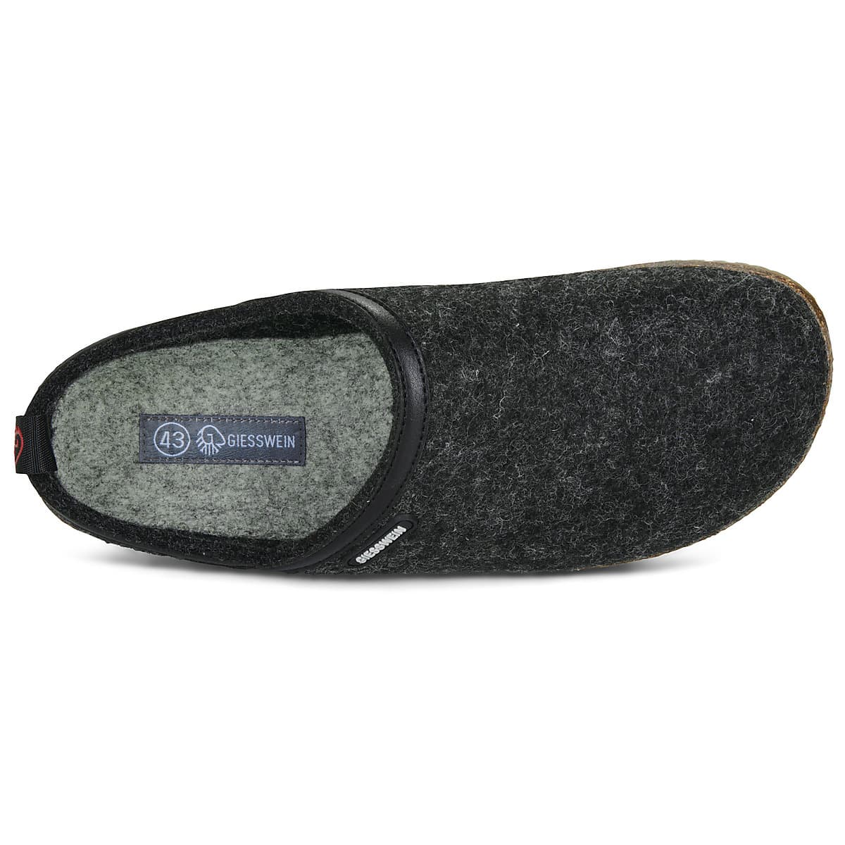 Men's House Slippers Giesswein Black