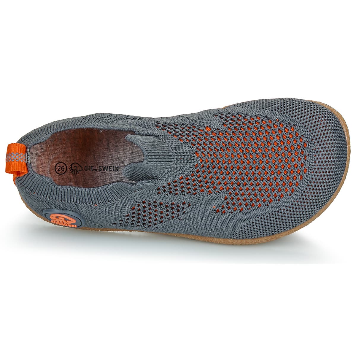 Boys' House Slippers Giesswein Gray