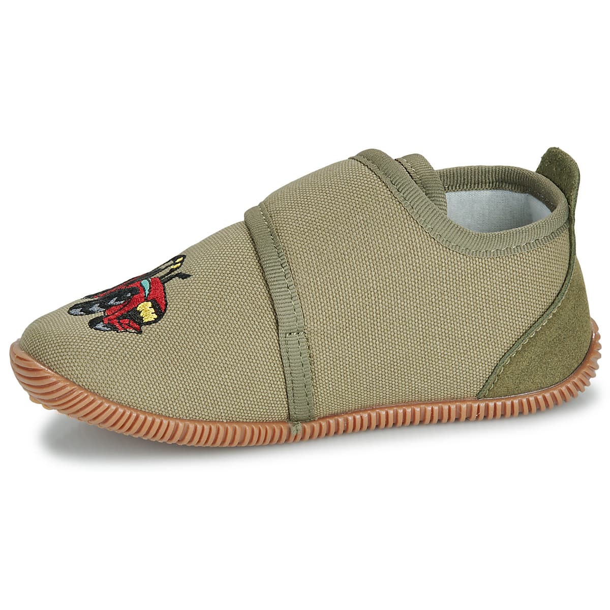 Boys' House Slippers Giesswein Green