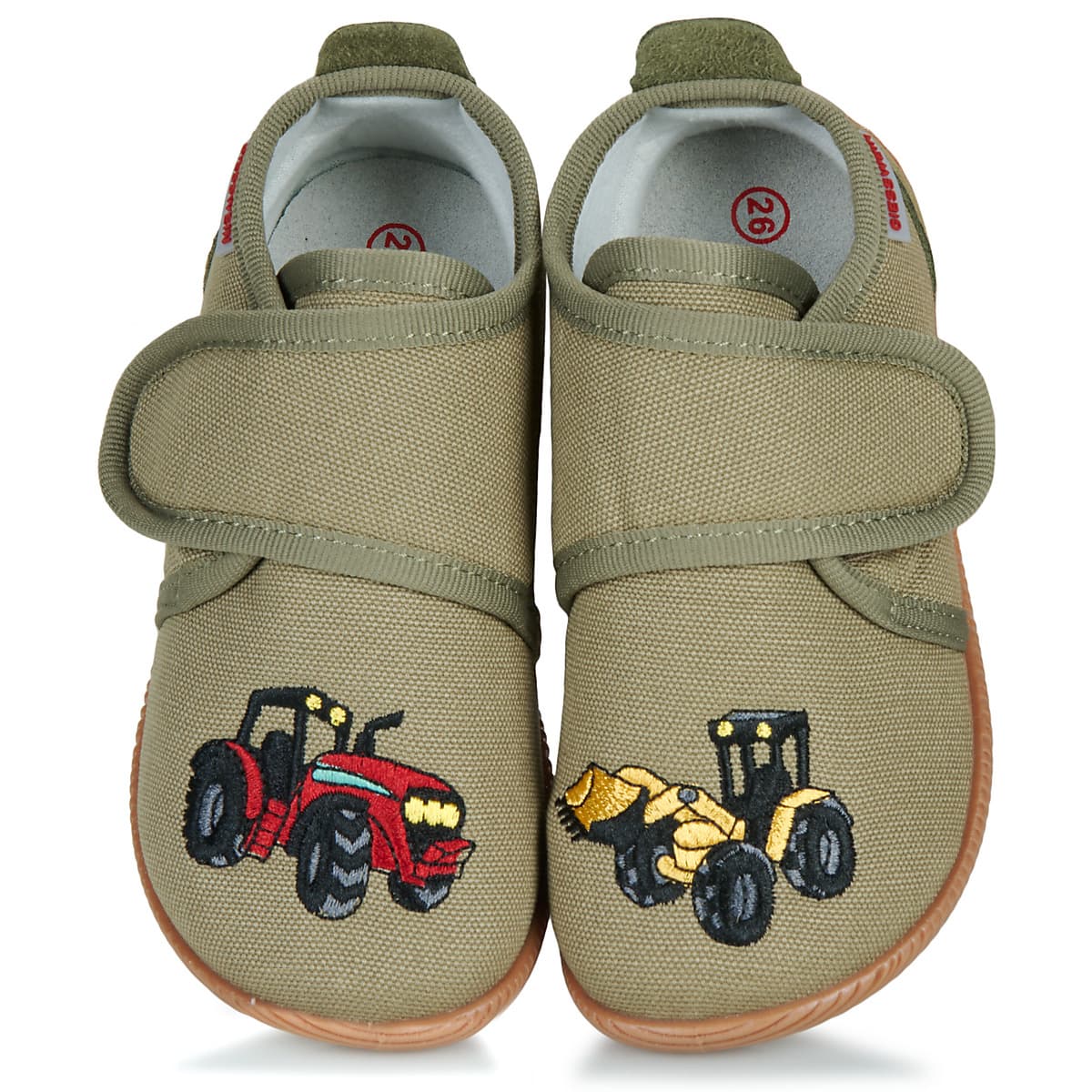 Boys' House Slippers Giesswein Green