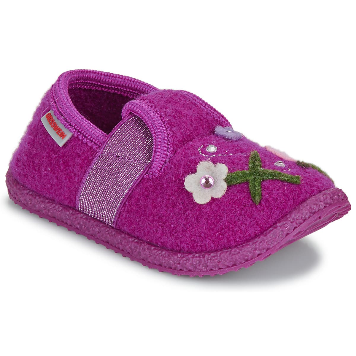 Girls' House Slippers Giesswein Pink