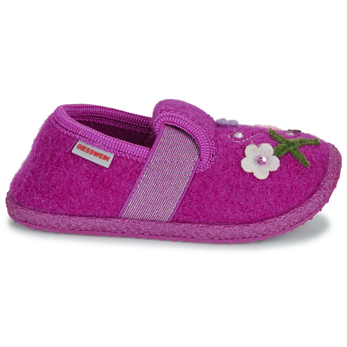 Girls' House Slippers Giesswein Pink