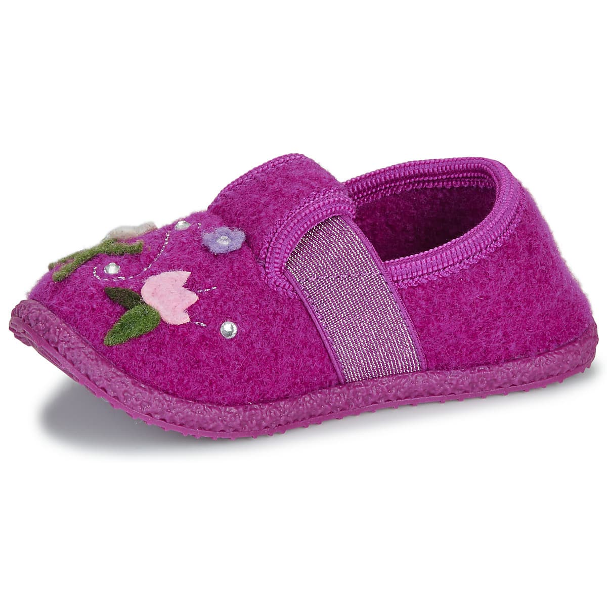 Girls' House Slippers Giesswein Pink
