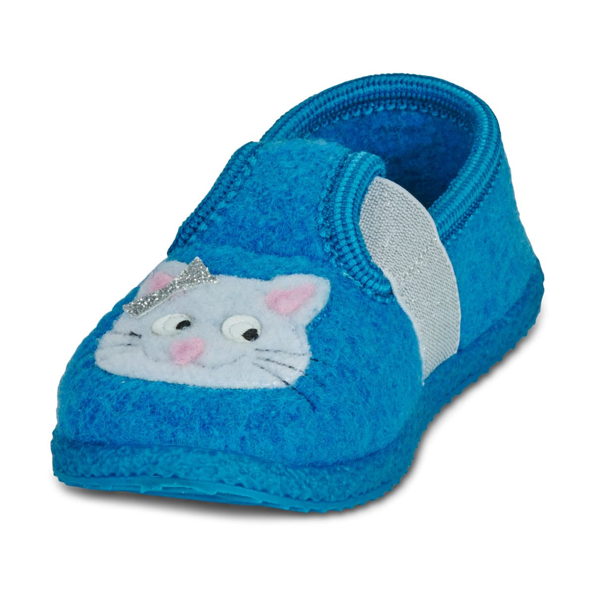 Girls' House Slippers Giesswein Blue