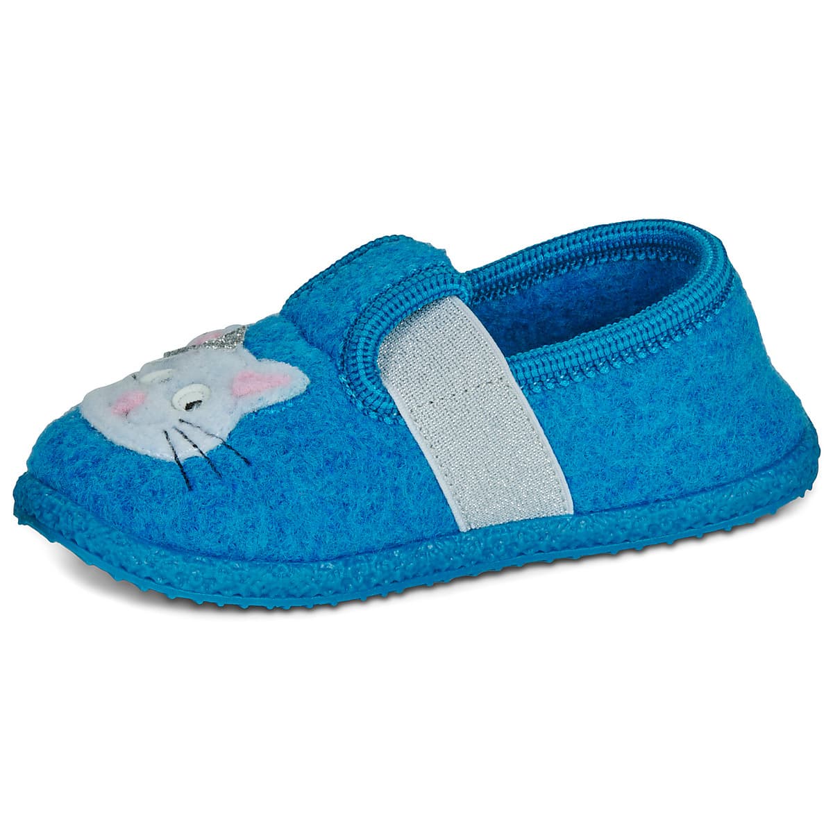 Girls' House Slippers Giesswein Blue