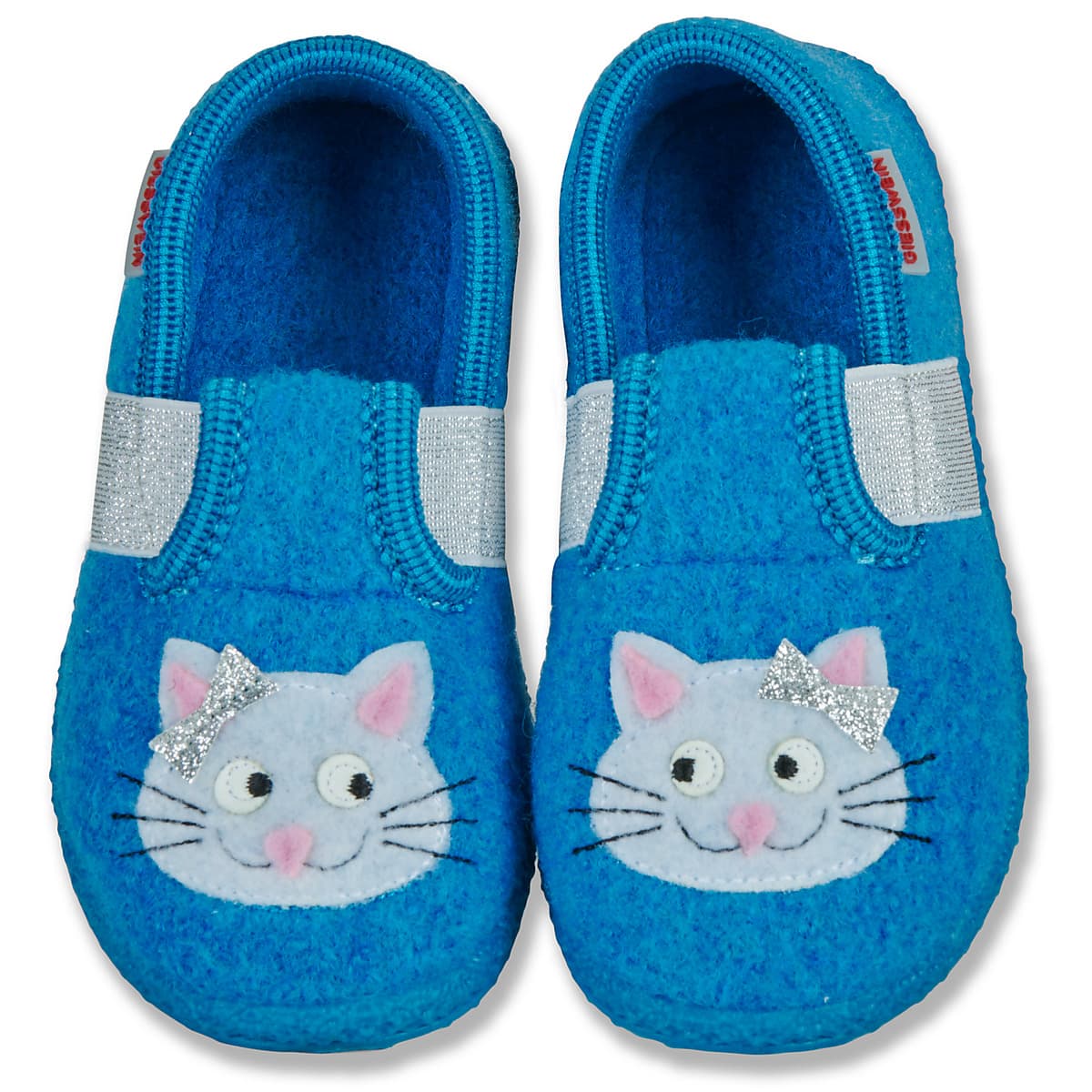 Girls' House Slippers Giesswein Blue
