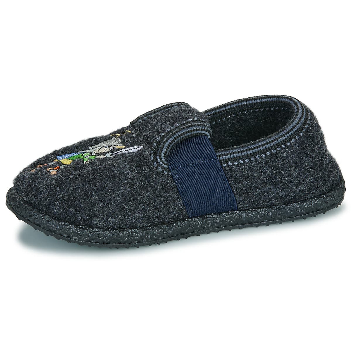 Boys' House Slippers Giesswein Gray