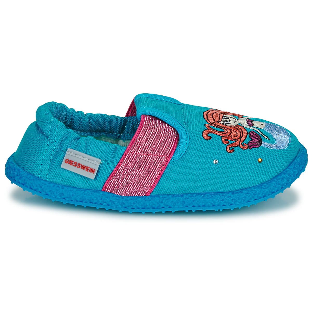 Girls' House Slippers Giesswein Blue
