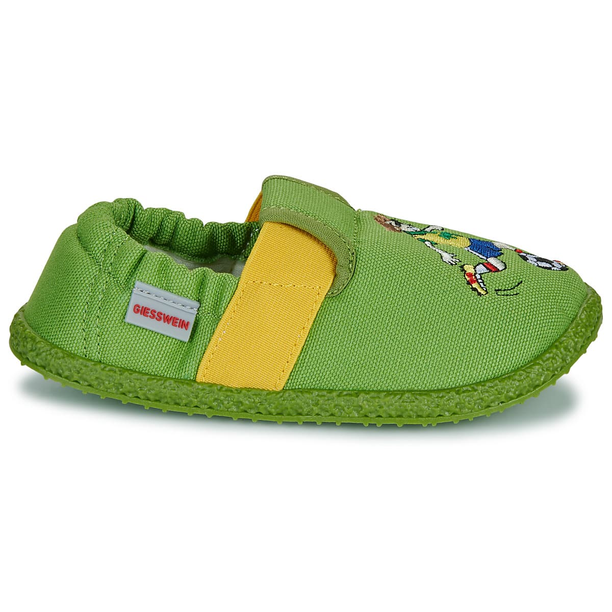 Boys' House Slippers Giesswein Green