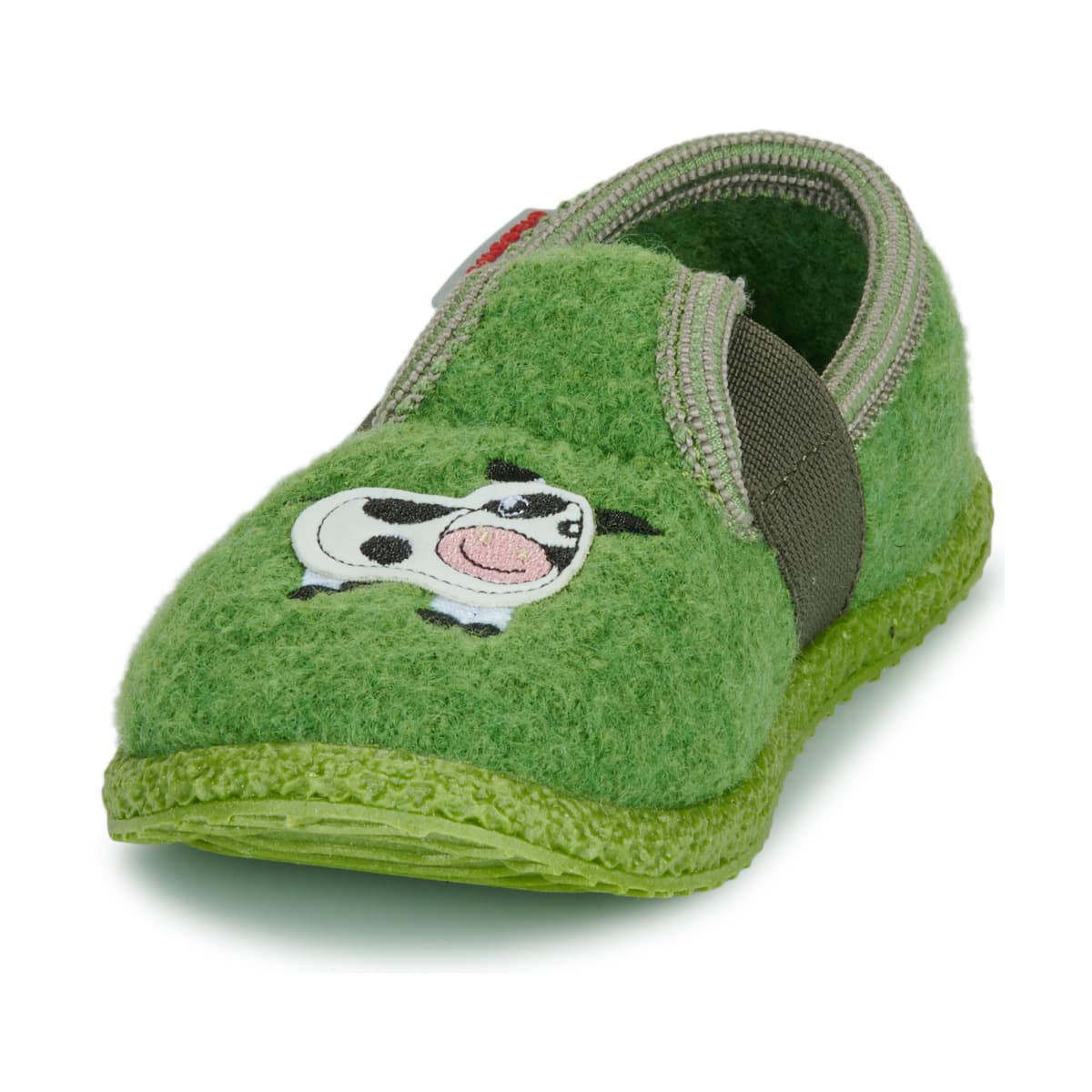 Boys' House Slippers Giesswein Green