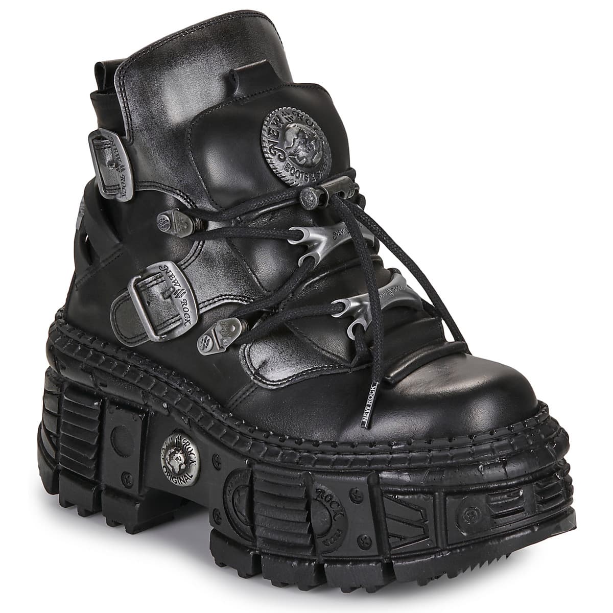 Men's Boots New Rock Black