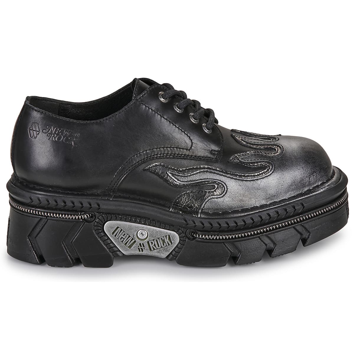 Men's Derby Shoes New Rock Black