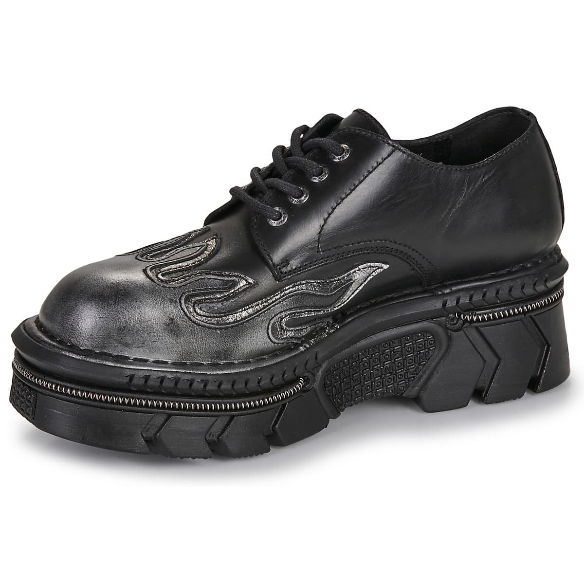 Men's Derby Shoes New Rock Black