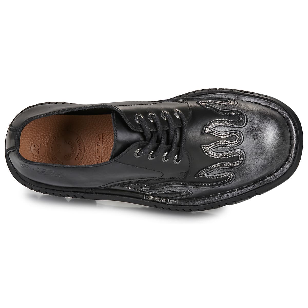 Men's Derby Shoes New Rock Black