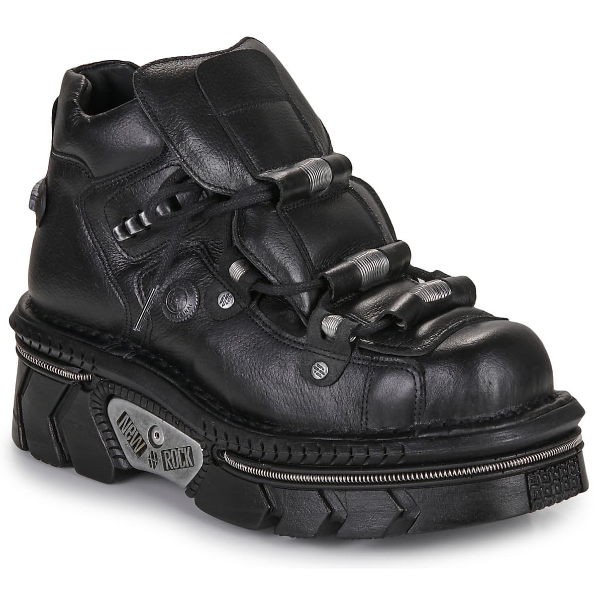 Men's Boots New Rock Black