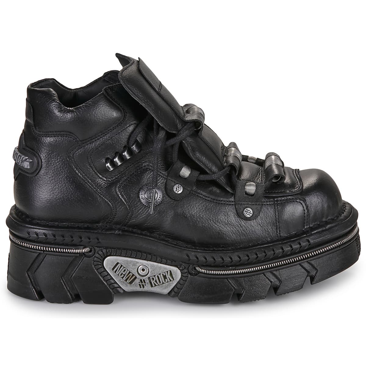 Men's Boots New Rock Black