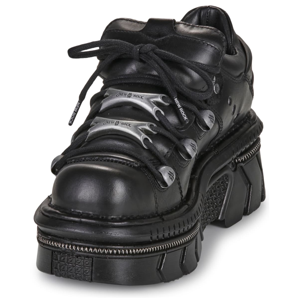 Women's Derby Shoes New Rock Black