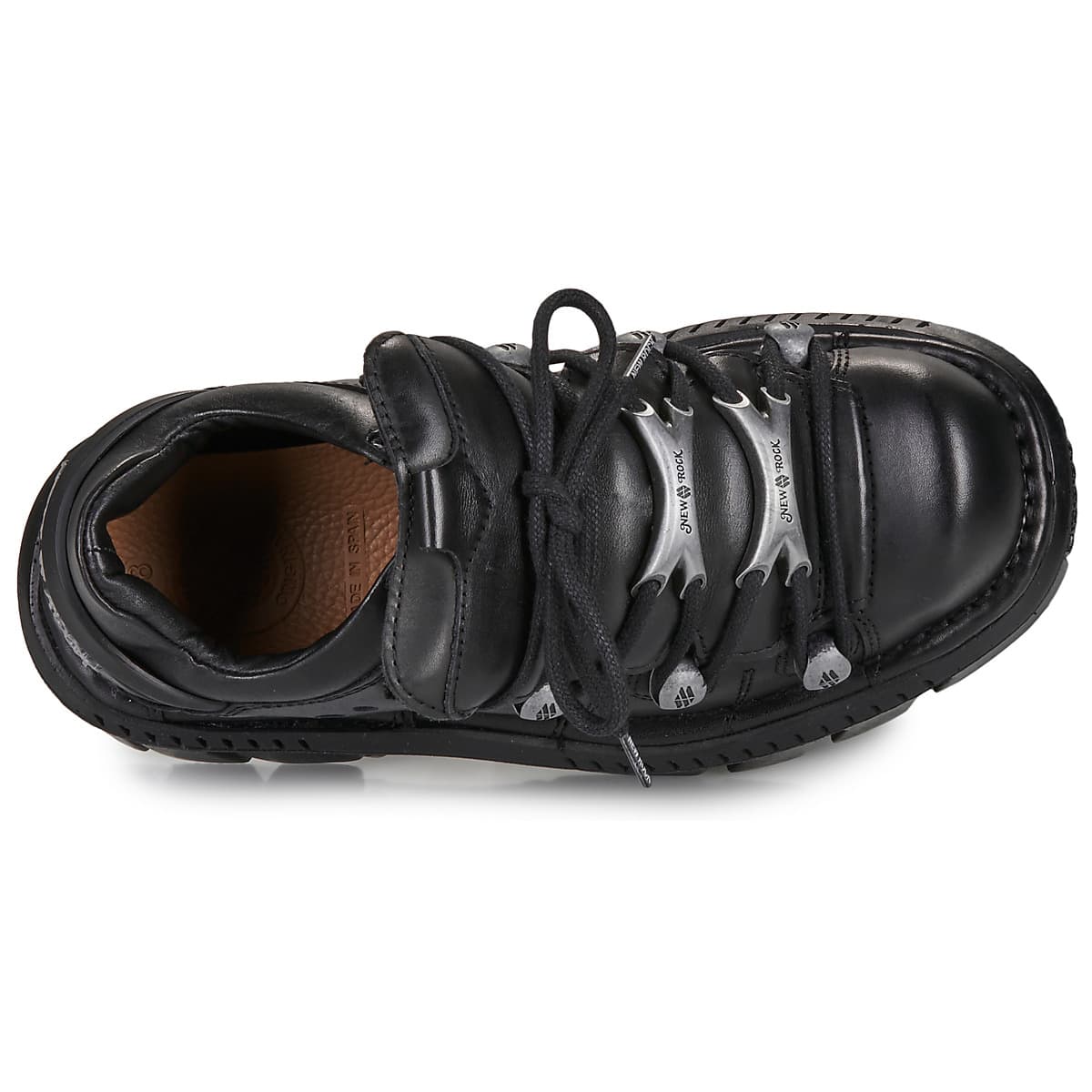 Women's Derby Shoes New Rock Black