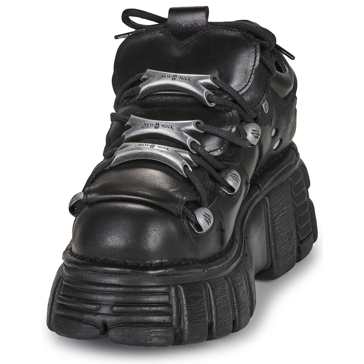 Women's Derby Shoes New Rock Black