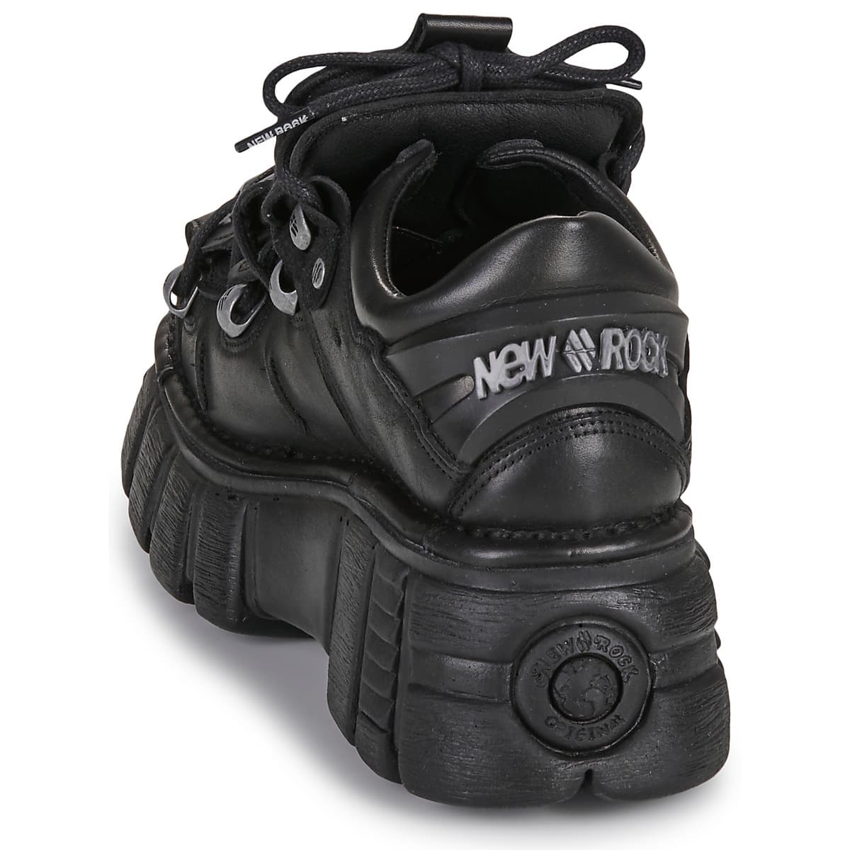 Women's Derby Shoes New Rock Black