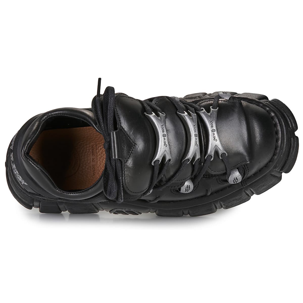 Women's Derby Shoes New Rock Black