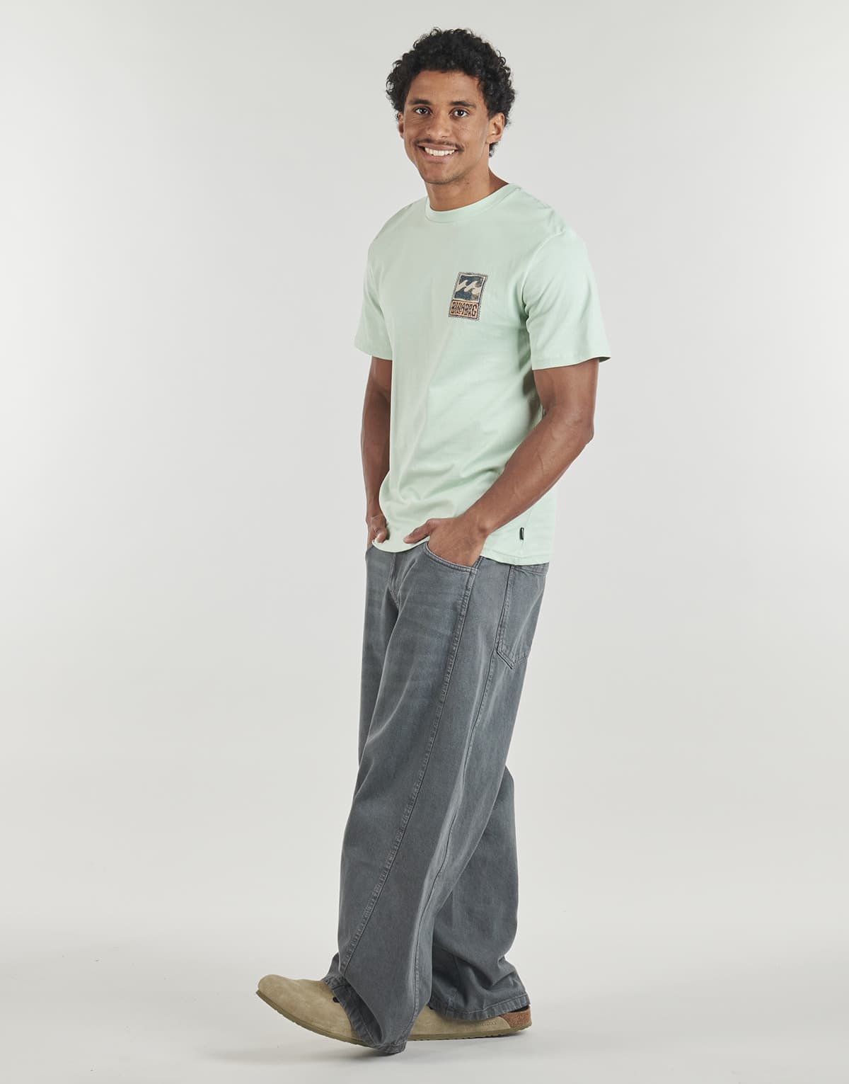 Men's T-Shirts Billabong Green