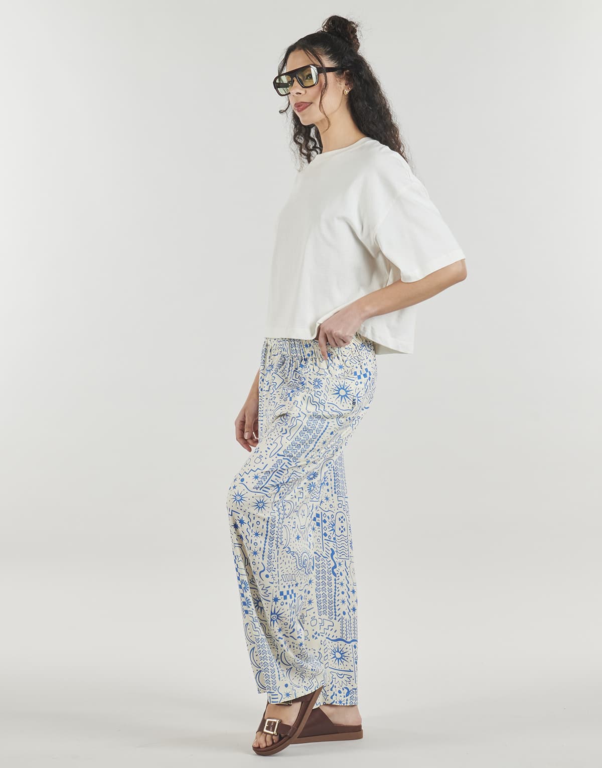 Women's Pants Billabong Beige