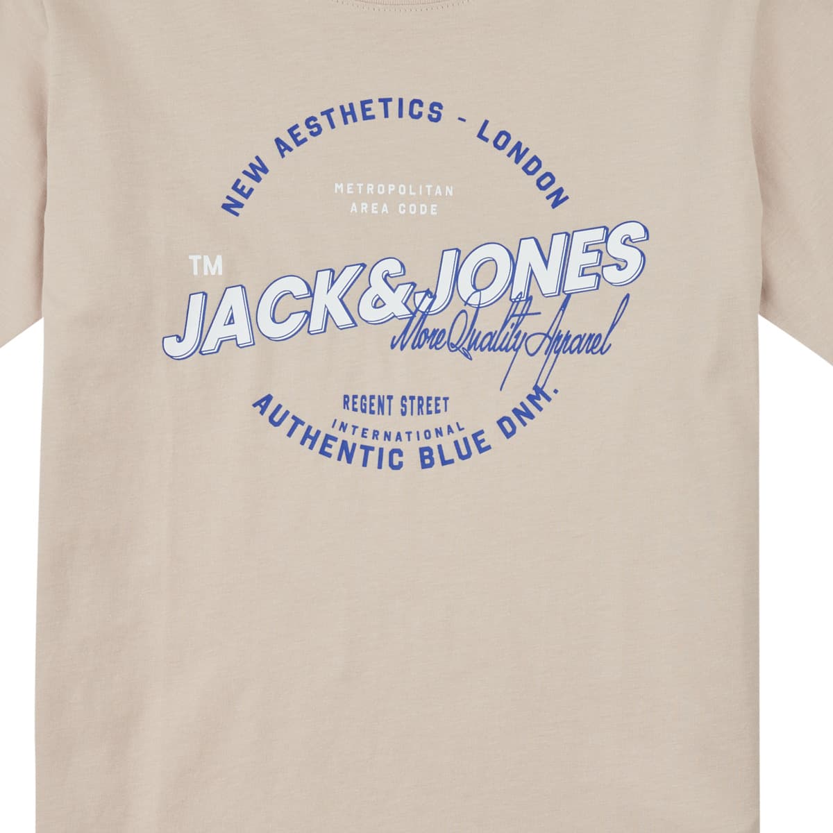 Boys' T-Shirts Jack & Jones Beige