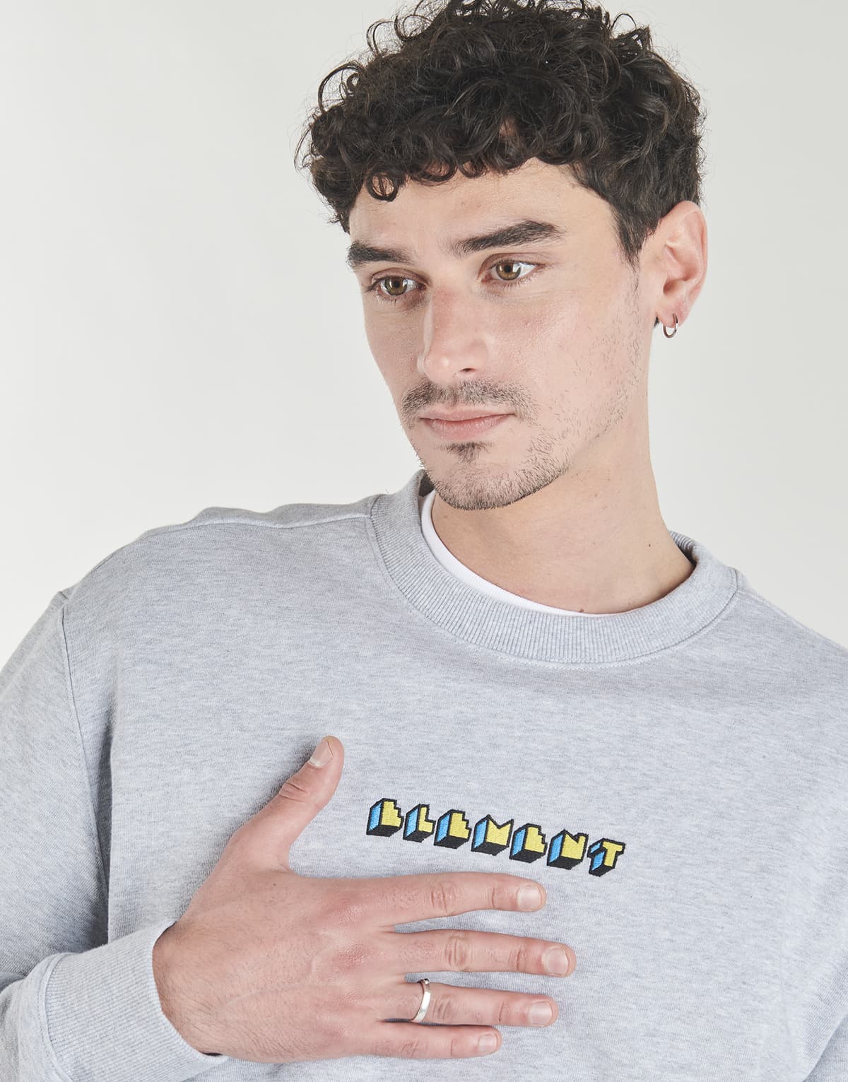 Men's Sports T-Shirts Element Gray